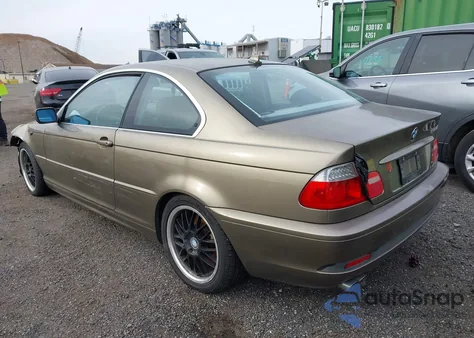 2005 BMW 330Ci z USA, uszkodzony, nr VIN WBABD53405PL15627